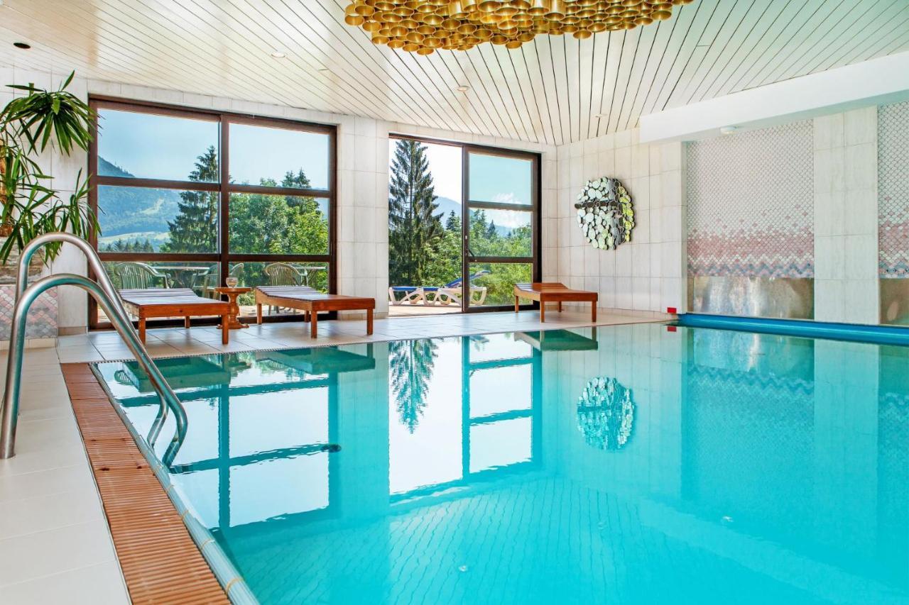 Appartement Traumblick Mit Indoorpool Und Privater Sauna バート・ゴイーザーン エクステリア 写真