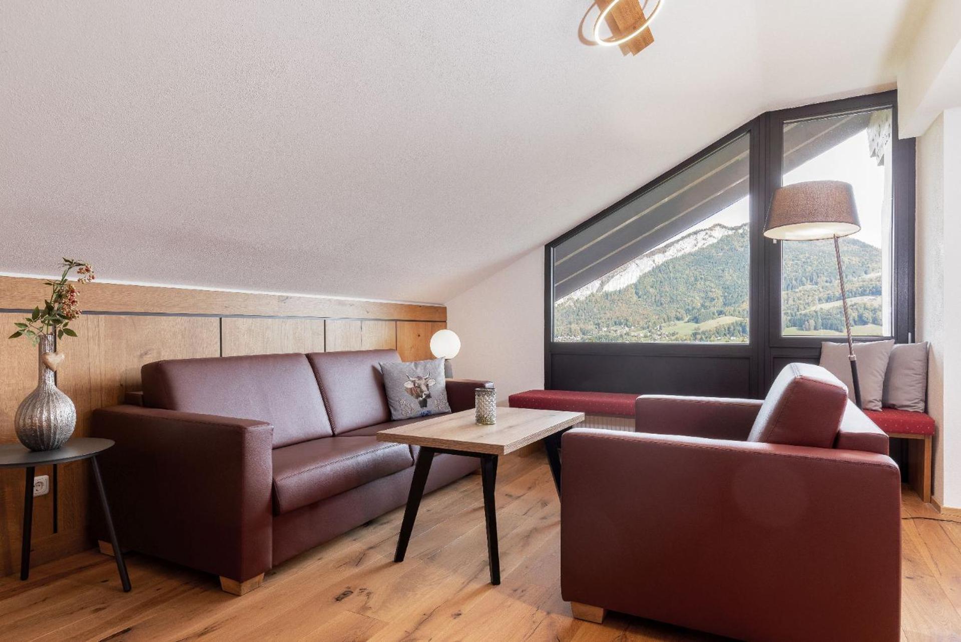Appartement Traumblick Mit Indoorpool Und Privater Sauna バート・ゴイーザーン エクステリア 写真